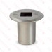 HearthMaster Angle Log Lighter Gas Valve Kit (Valve, Brushed Nickel Flange and Key), NG or LP