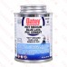 8 oz Medium-Body Blue Lava Primerless PVC Cement w/ Dauber, Extra Fast Set, Blue