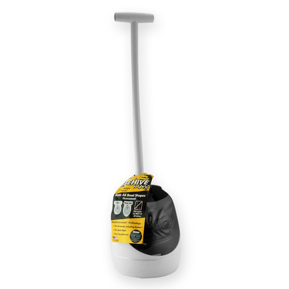 Korky BEEHIVE Max Performance Toilet Plunger w/ Holder | Plumbing ...