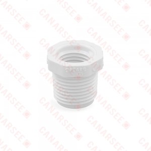 3/8" x 1/4" PVC (Sch. 40) MIP x FIP Bushing