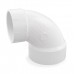 3" x 4" PVC DWV 90° Reducing Elbow (Closet Bend)