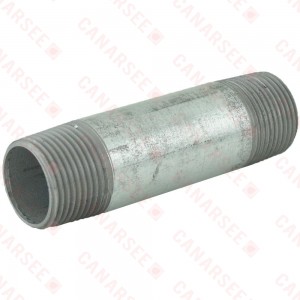 3/4” x 3-1/2” Galvanized Steel Pipe Nipple