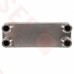 3” x 8” Brazed Plate Heat Exchanger, 50 Plate, 3/4” MNPT