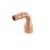 1/2” PEX x 1/2” Copper Pipe Elbow, Lead-Free, Copper