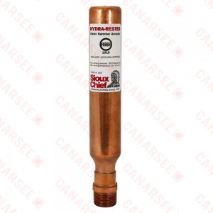 1/2” MIP Hydra-Rester Commercial Water Hammer Arrestor, Lead-Free