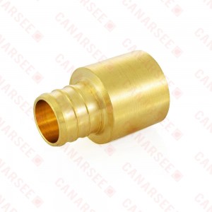 3/4” PEX x 3/4” Copper Pipe Adapter, Lead-Free