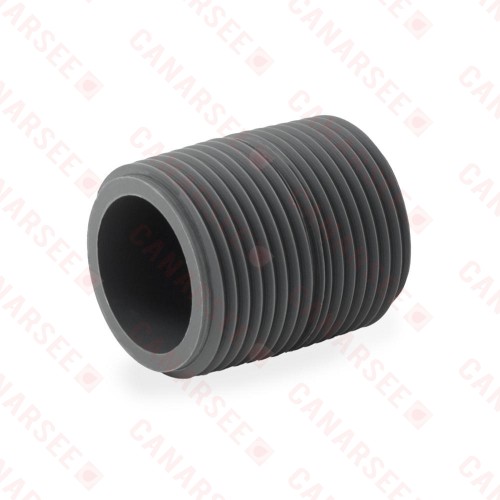 1" x 1-1/2" PVC (Sch. 80) Threaded Pipe Nipple