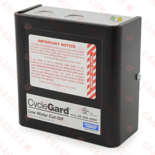 CycleGard CG450-2060, Steam Primary Low Water Cut-Off w/ Auto Reset, 120V