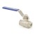 1/4" NPT Threaded 304 St. Steel Ball Valve, Full Port (Lead-Free)..