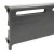 4.5ft Cast Iron Baseboard Radiator Assembly, Floor Standing, 10" H x 2-1/2" D x 54" W......
