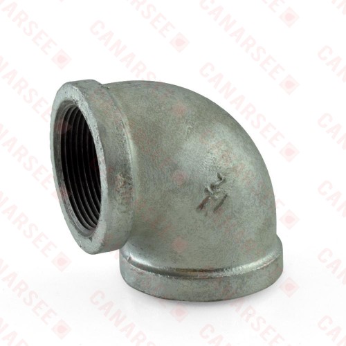 1-1/2" Galvanized 90° Elbow