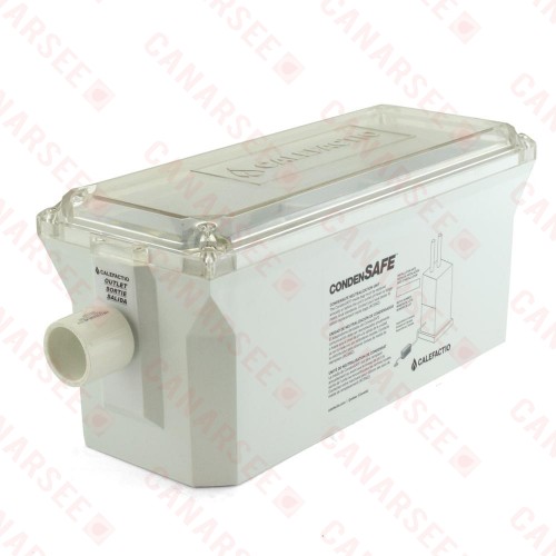 CondenSAFE Condensate Neutralizer Kit w/ Media, 2.1-6.3 GPH, 525-1575K BTU