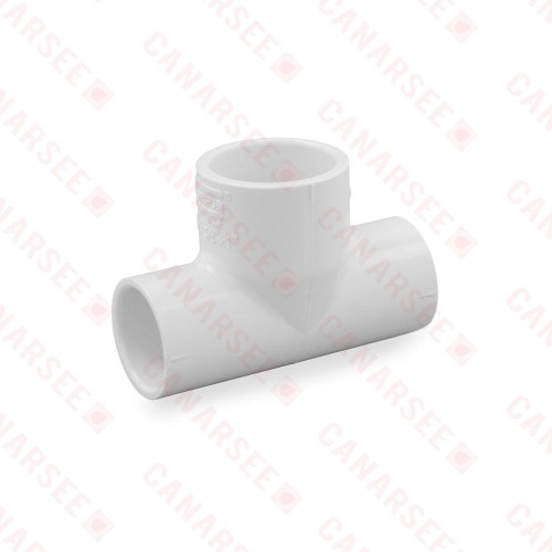 3/4" x 3/4" x 1" PVC (Sch. 40) Reducing Tee