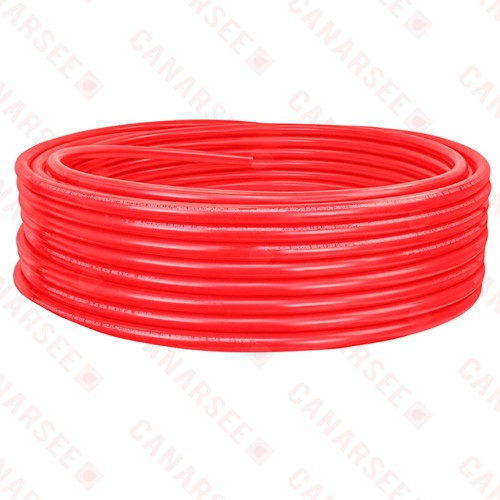 1" x 300ft PowerPEX Non-Barrier PEX-B Tubing, Red (Expandable, F1960 compliant)