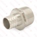 1" PEX x 1" Male Threaded Adapter, 304 St. Steel (Lead-Free)
