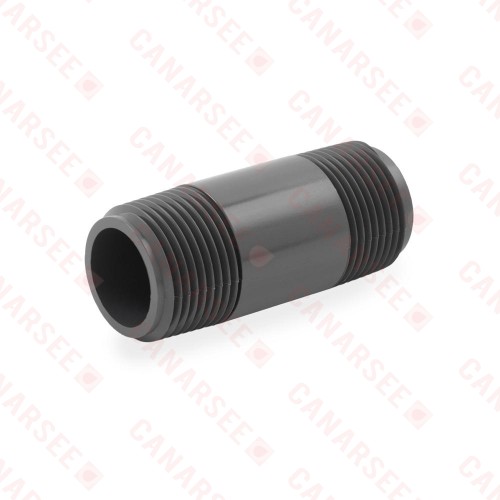 1" x 3" PVC (Sch. 80) Threaded Pipe Nipple