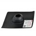 2" Pipe, Flex-Flash No-Calk Pitched Roof Flashing, 9" x 11" base