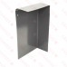 6" Left End Cap for Cast Iron Baseboard..