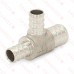 3/4" PEX x 1/2" x 1/2" PEX 304 St. Steel Reducing Tee (Lead-Free)..