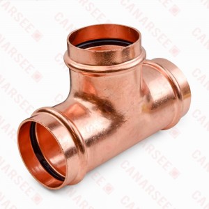 2" Press Copper Tee, Imported