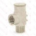 1/2" MPT, 304 St. Steel Pressure Relief Valve 75 psi (Lead-Free)..