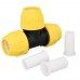 1-1/2" IPS Compression Tee for SDR-11 Yellow PE Gas Pipe