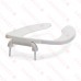 Bemis 1955SSCT (White) Commerical Plastic Elongated Toilet Seat w/ Self-Sustaining Check Hinges, Heavy-Duty