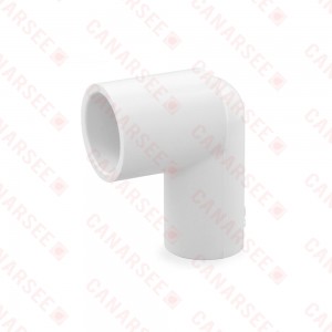 3/4" x 1/2" PVC (Sch. 40) 90° Deep Socket Reducing Elbow