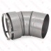 3" Flex-Ready 45° Adjustable Swivel Offset Adapter/Elbow for Chimney Liner, St. Steel