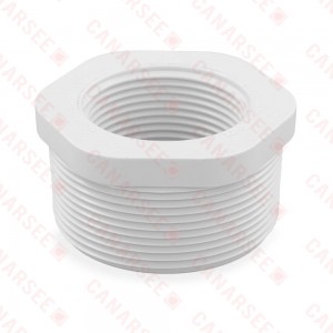 2 x 1-1/4" PVC (Sch. 40) MIP x FIP Bushing