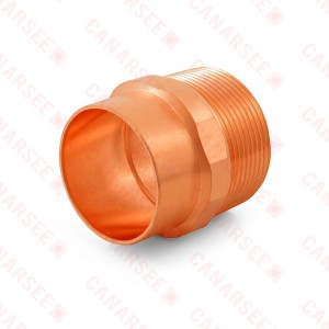 1-1/2" Copper x Male Threaded Adapter