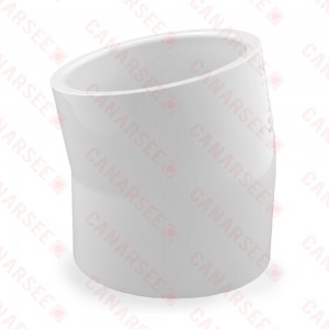 4" PVC (Sch. 40) 11.25° Elbow