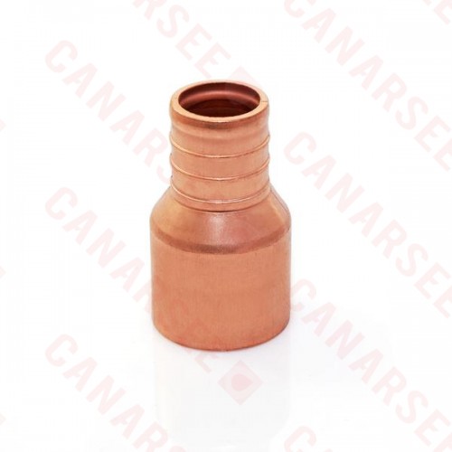3/4” PEX x 3/4” Copper Pipe Adapter, Lead-Free, Copper