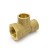 Matco Norca CTF03T03LF 1/2" C x 1/2" Female Thread x 1/2" C Cast Brass Adapter Tee, Lead Free