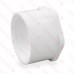 3" x 2-1/2" PVC (Sch. 40) Spigot x Socket Bushing