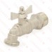 3/4" MPT 304 St. Steel Hose Bibb Ball Valve, 1/4-Turn (Lead-Free)..