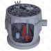 4/10 HP Pro380 Simplex Sewage System w/ LE41A Pump & 24" x 24" Basin, 2" Disch., 115V, 10' cord