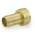 3/4" FGH x 3/4" Hose Barb Swivel Brass Adapter