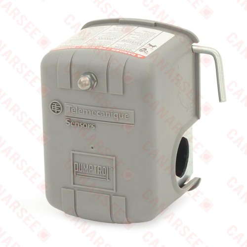 Water Pump Pressure Switch w/ Manual Cut-Out Lever, 30-50 psi, 1/4" FPT, Standard Duty..