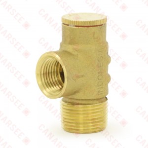 3/4" MPT, Pressure Relief Valve 100 psi (Lead-Free)..