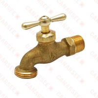 1/2” MIP Hose Bibb Ball Valve (Multi-Turn), Lead-Free