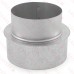 5" x 4" Galvanized Reducer/Increaser, 26 GA..