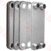80-Plate, 5" x 12" Brazed Plate Heat Exchanger with 1-1/4" MNPT Ports