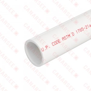 1-1/2" x 4ft PVC Pipe, Sch40