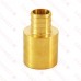 3/4” PEX x 1” Copper Fitting Adapter