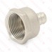 1/2" PEX x 3/4" Female Threaded Adapter, 304 St. Steel (Lead-Free)