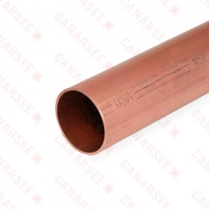 1-1/2" x 4ft Straight Copper Pipe, Type L