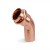 1/2" Press Copper 45° Street Elbow, Imported