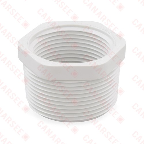 1-1/2" x 1-1/4" PVC (Sch. 40) MIP x FIP Bushing