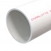 6" x 3ft PVC Pipe, Solid Core, Sch40